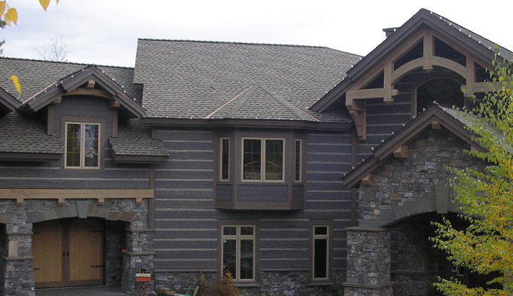 Douglas Fir siding and beams